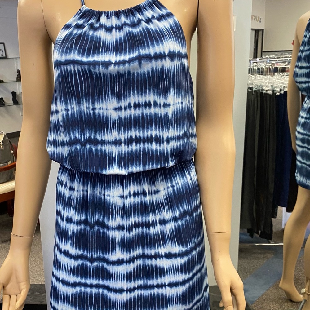 BCBG Woman’s cut in shoulder dress